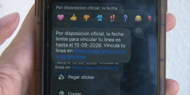 Suspenderán líneas telefónicas que no sean registradas